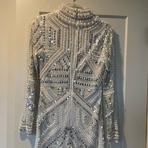 ASOS edition armour embellished bodycon dress Size 6